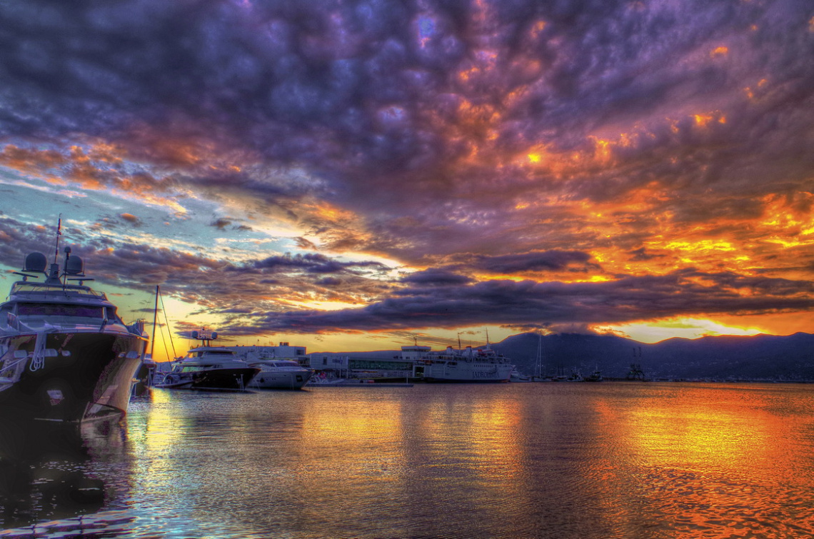Red sunset