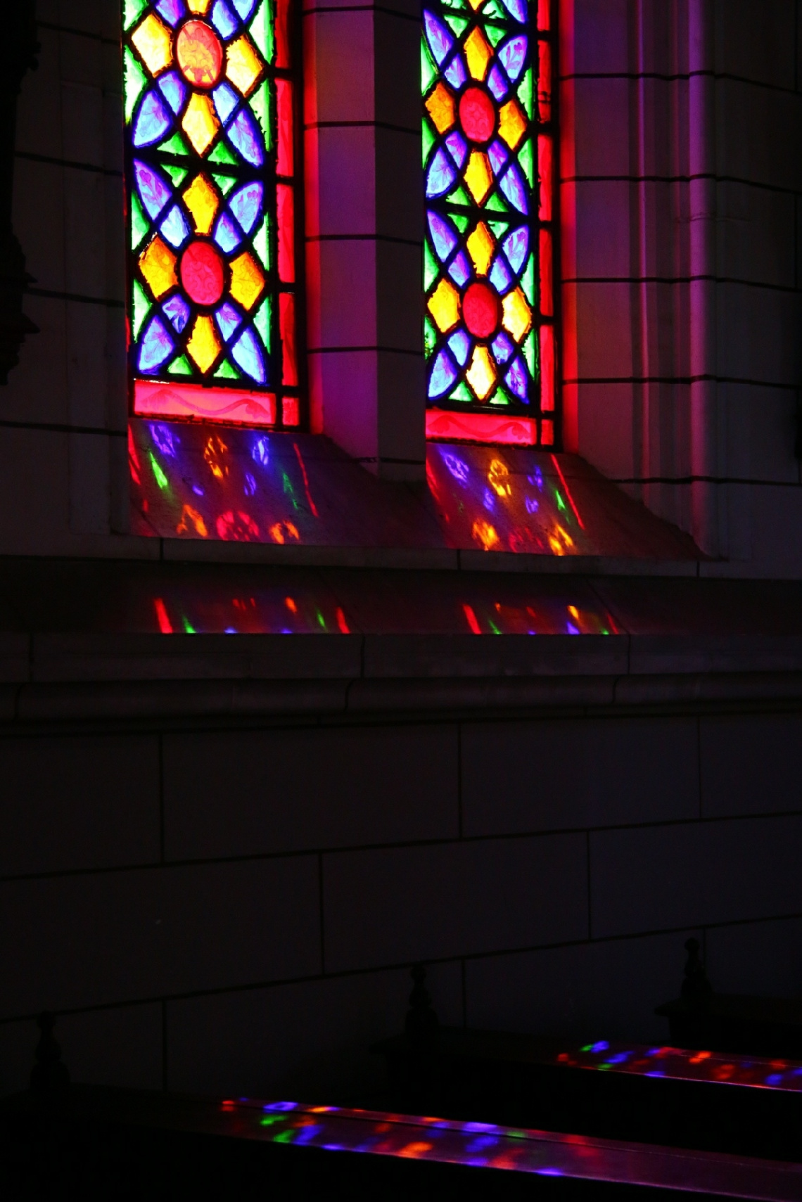 In the church