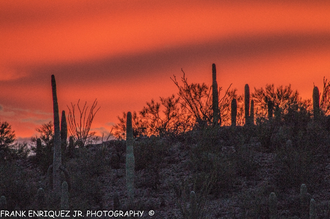 Another Arizona Monsoon Sunset  8/30/15
