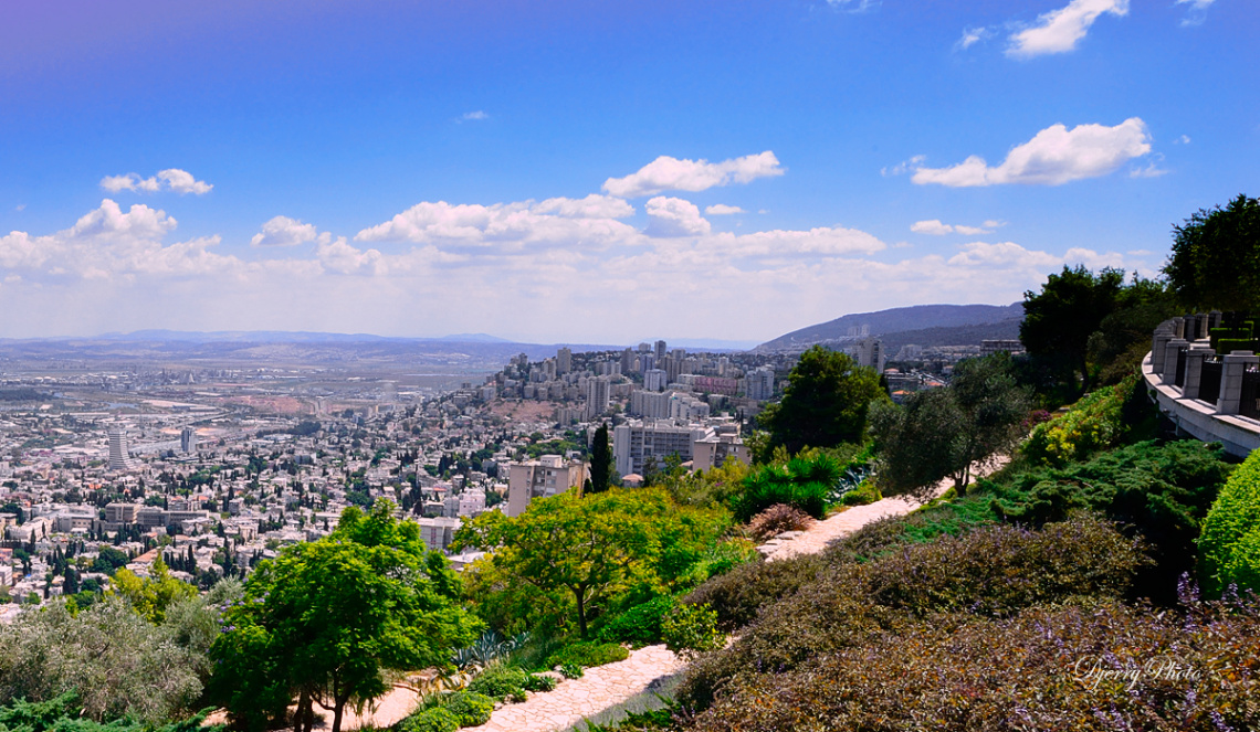 The other side of Haifa city