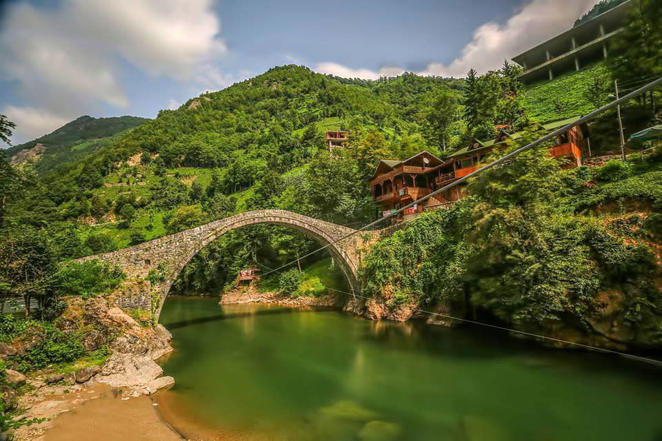Timisvar Köprüsü.Fırtına Deresi/Ç.hemşin.