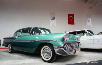 1958 Chevrolet Coupe classical car of the day 