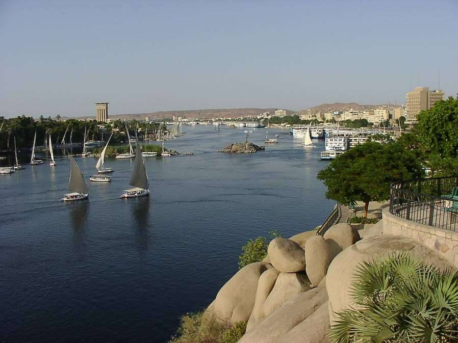 Egypt - Aswan - sail boats