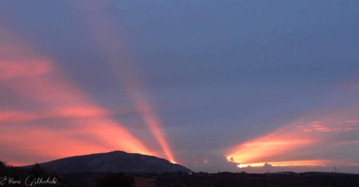 October sunset 