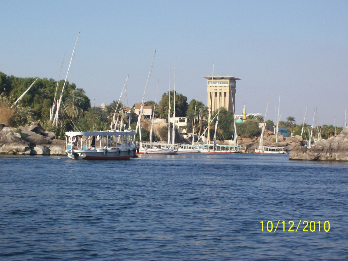 Egypt - Aswan - sail boats