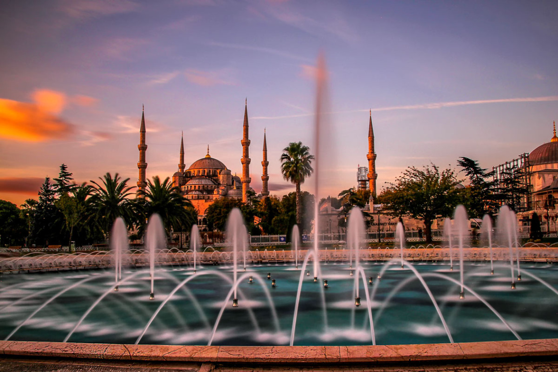 Sultan Ahmet'te Gündoğumu