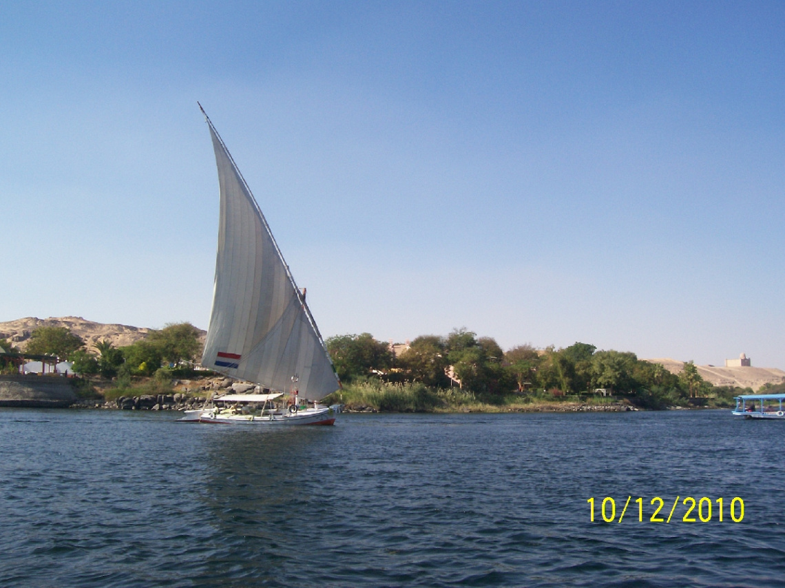 Egypt - Aswan - sail boat