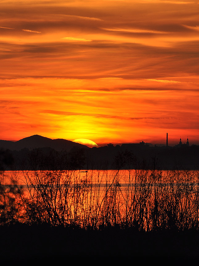 Sunset, Lake Nysa