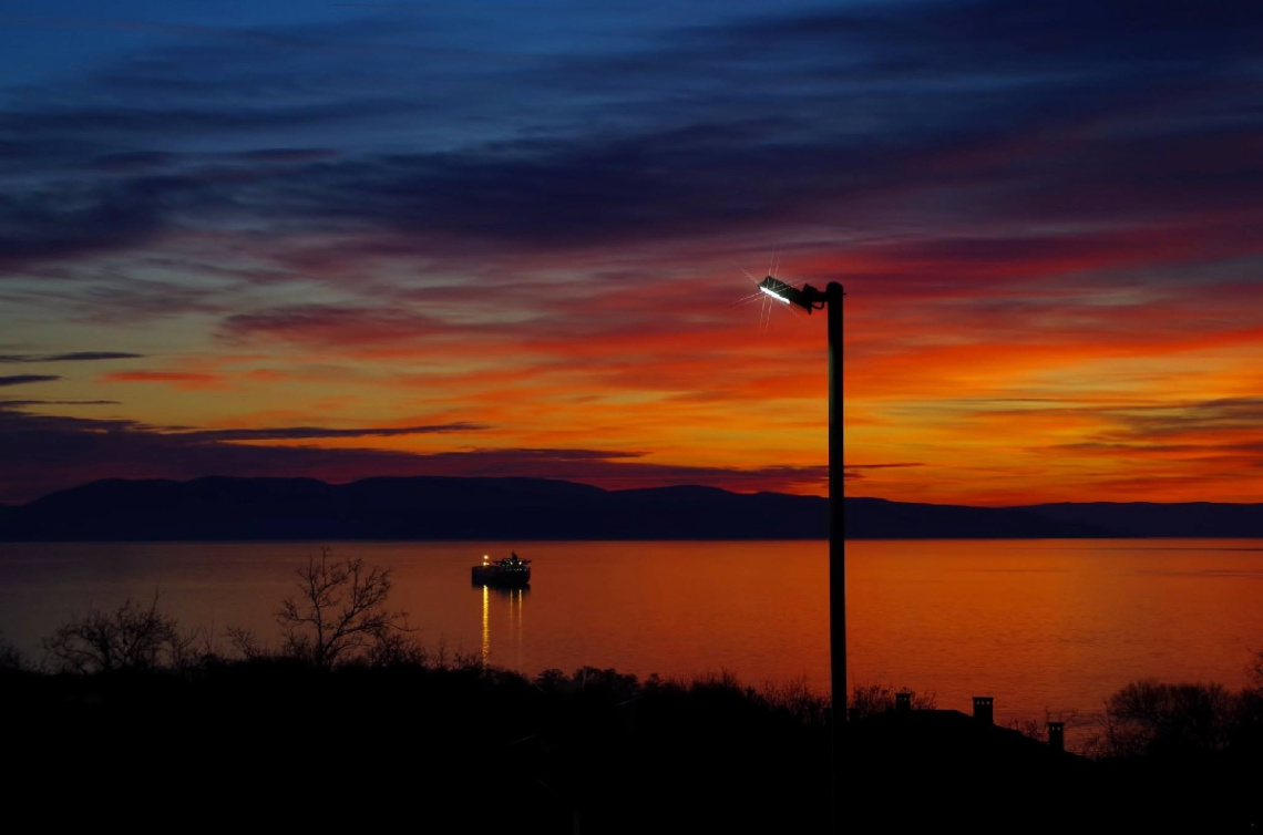 Yesterday's sunset