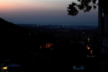 view from the mountain 