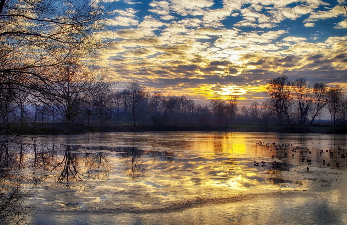 Frozen  lake...today