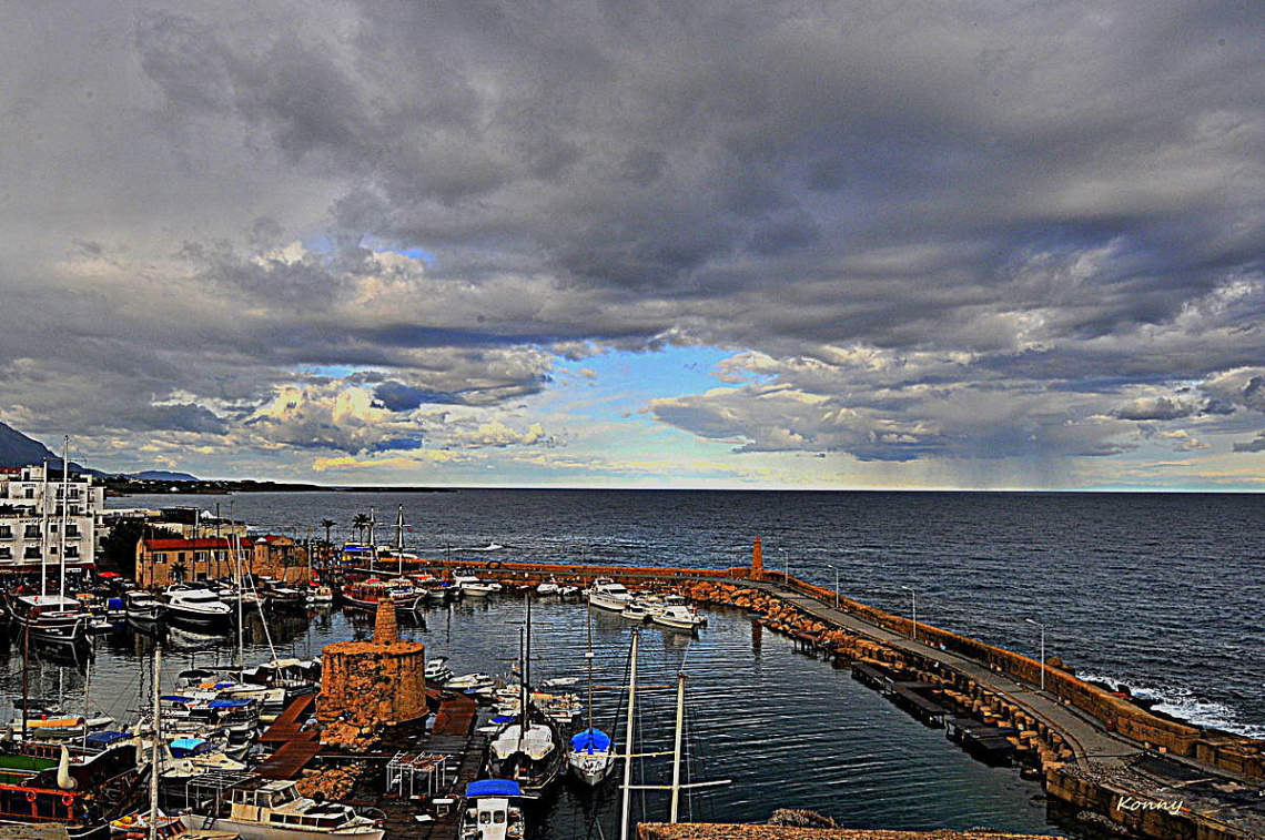Girne old habour  - cyprus 