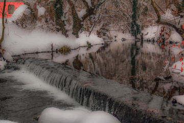 Derenin Kış Hali - Tümbüldekten aşağı