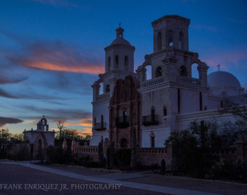 San Xavier Del Bac Mission In Tucson Arizona