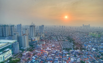 Sunset Jakarta