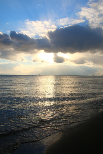 evening lake