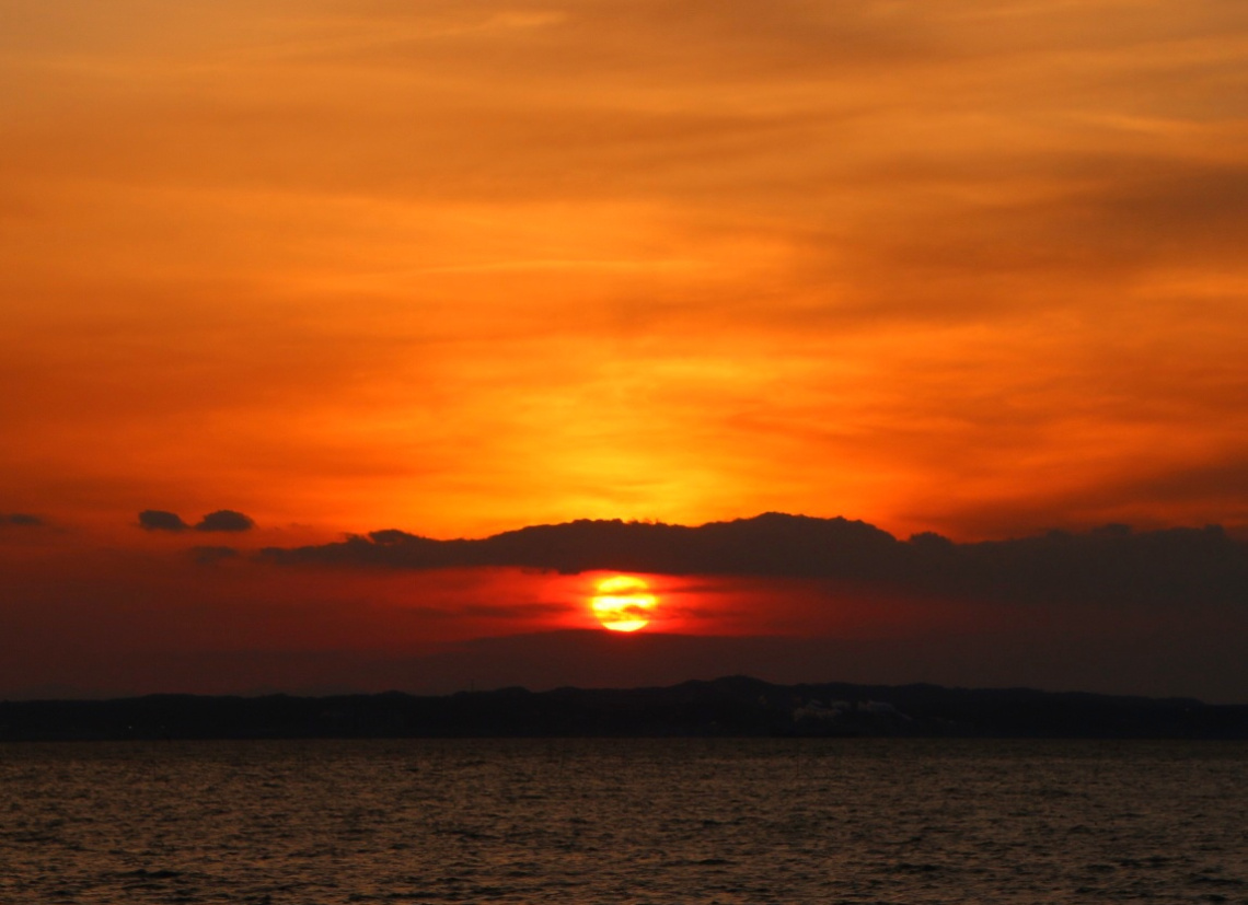 sunset…