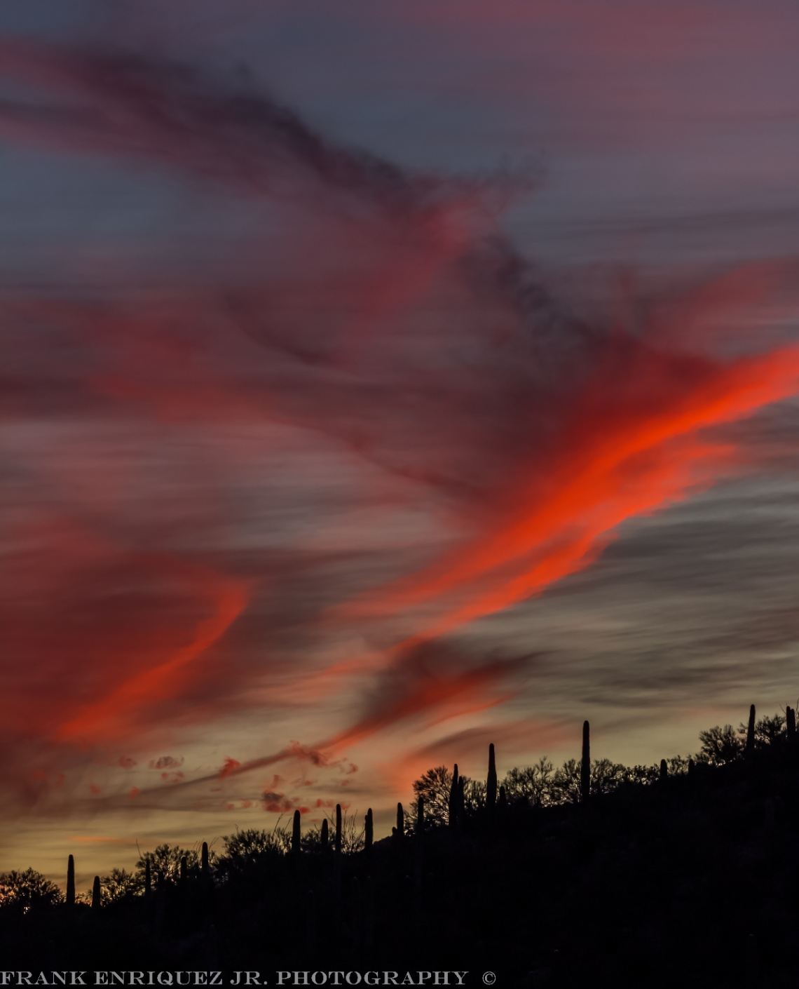 2/20/16 Tucson Arizona Sunset