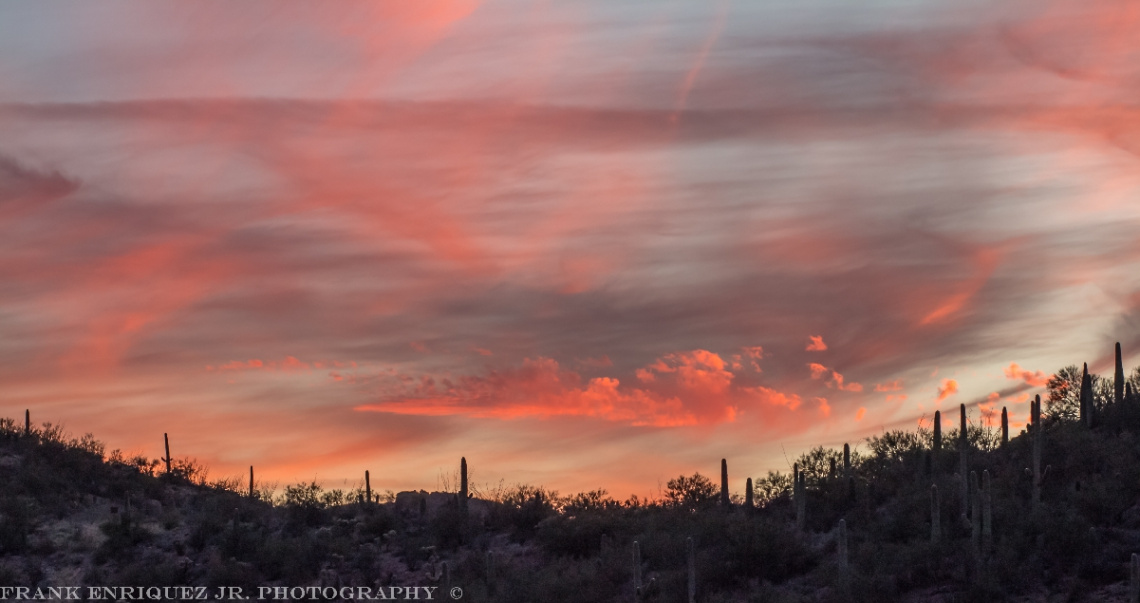2/20/16 Tucson Arizona Sunset