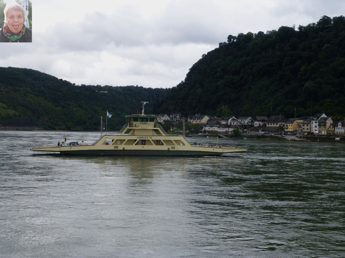 Fähre Loreley, Rhein/Germany