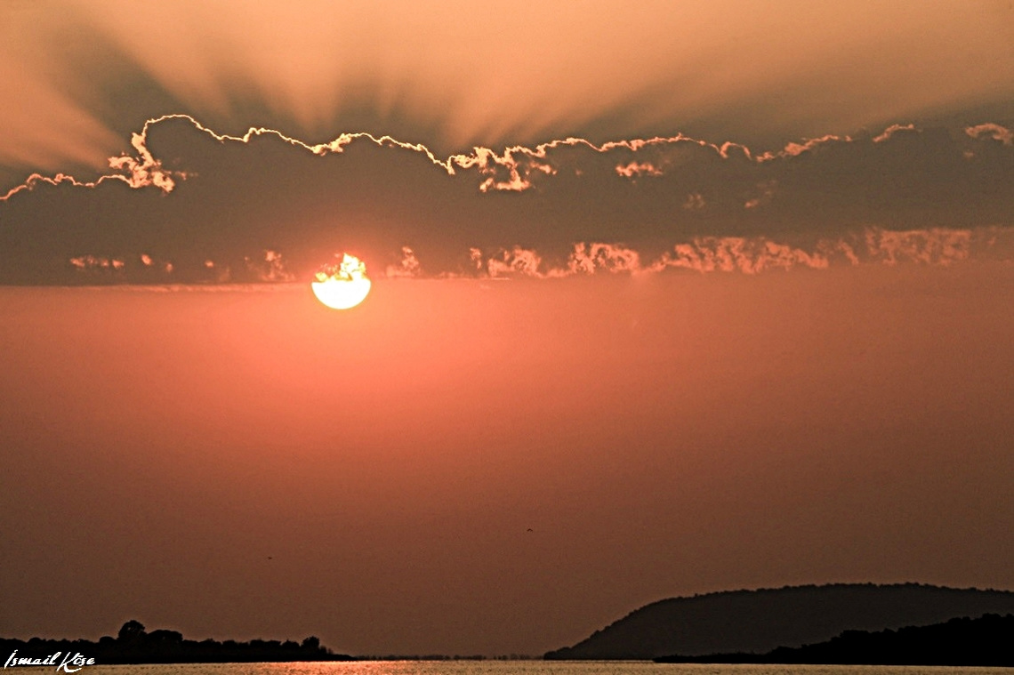 Gölyazı da gün Batımı