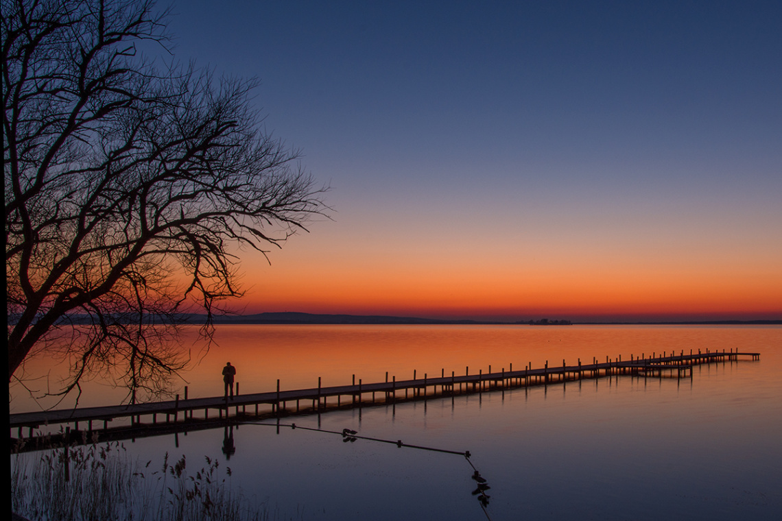 Sunset Steinhuder Meer