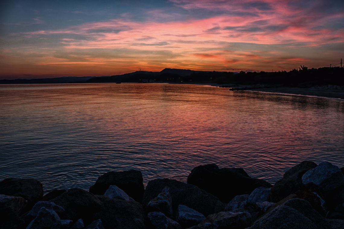 Sunset time in Tripiti