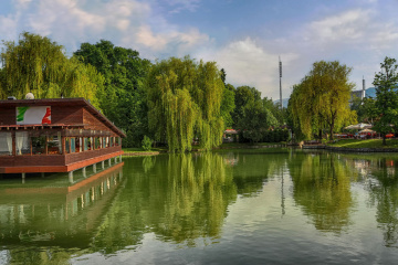 On the lake