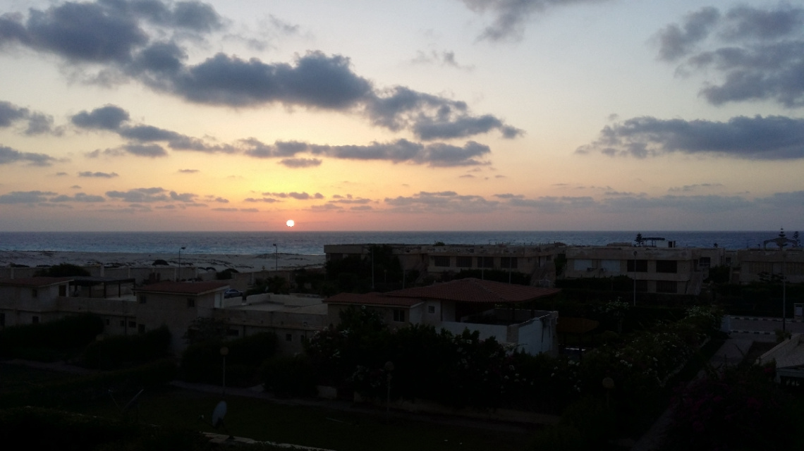 Egypt - Alexandria - sunset 