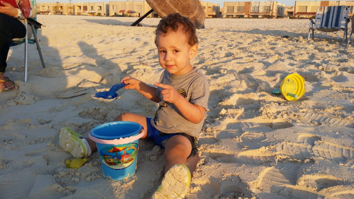 Egypt - Alexandria - My grandson 