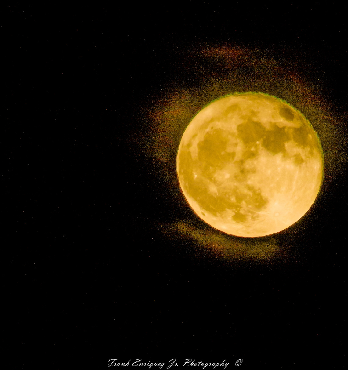 Last Sunday's 'Super Harvest Moon' from Tucson AZ