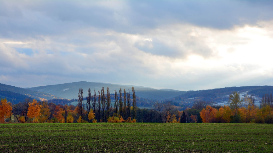 Autumn on the Polish-Czech border