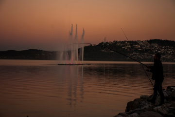 Balıkçı-Fıskiyeler ve Günbatımı