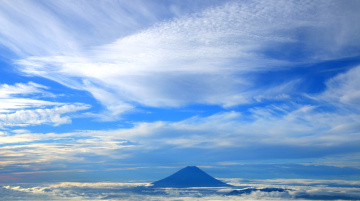 in the sky