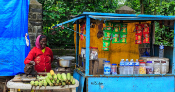 Mısırcı - Corn seller