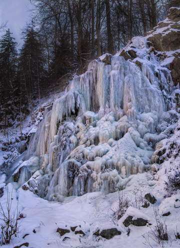 Frozen Waterfall