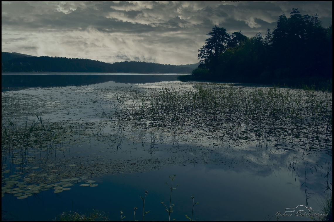 The lake