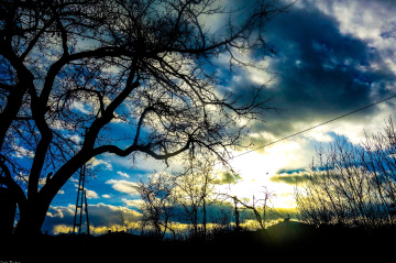 #winter #cloud #sun
