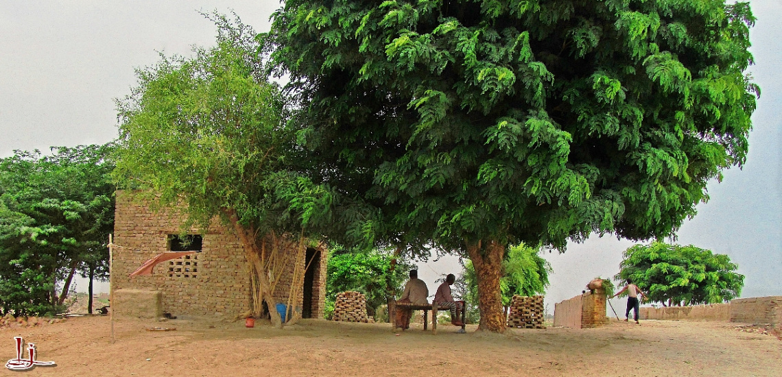 View of our Village's canal bridge