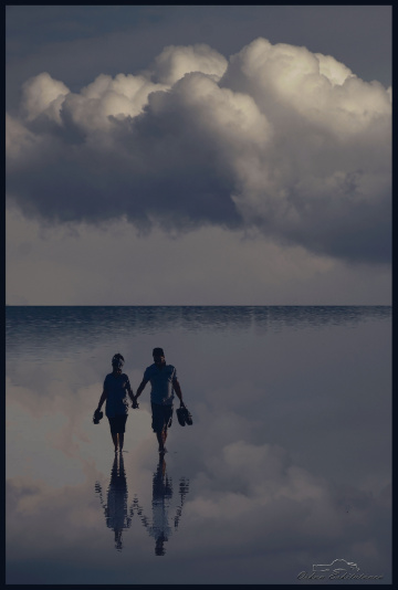 Walk on the lake
