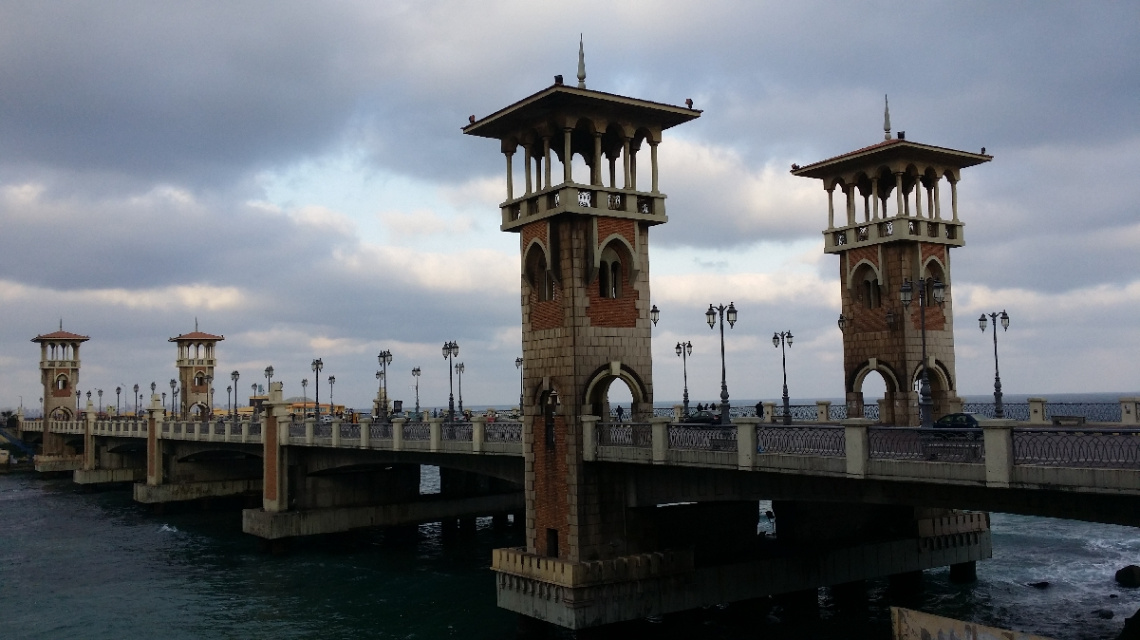 Egypt - Alexandria - stanly bridge