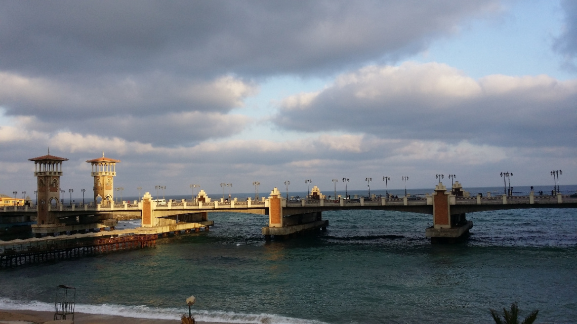Egypt - Alexandria - stanly bridge