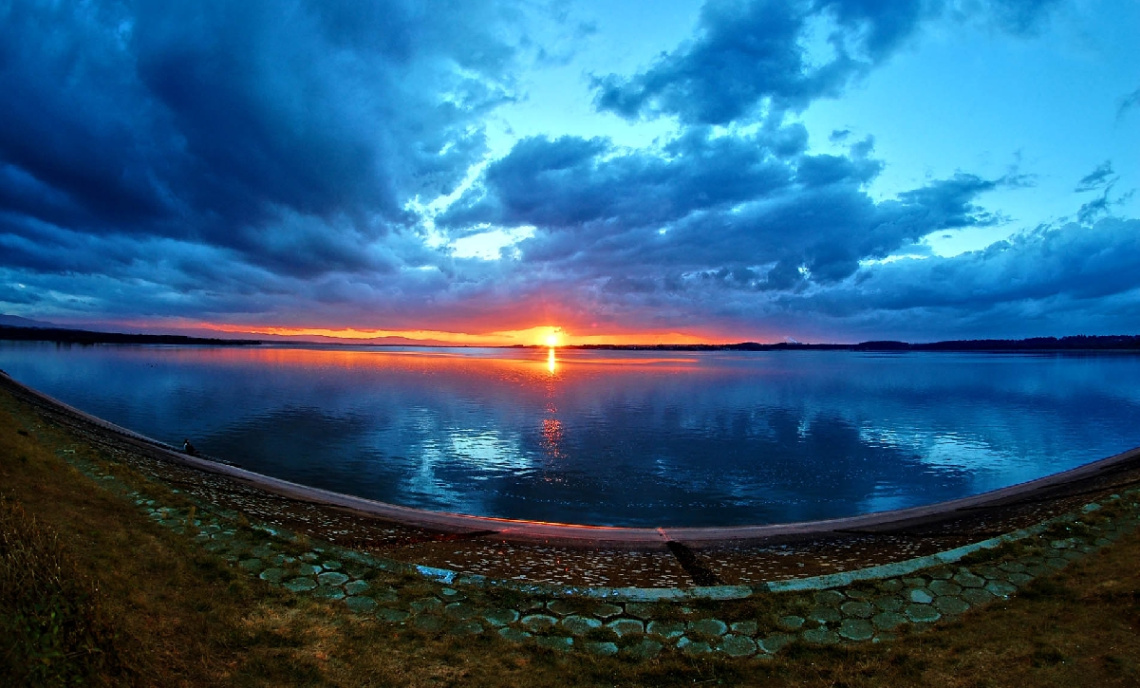 Ink jet sunset
