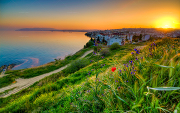 Gün batımı. Tekirdağ.