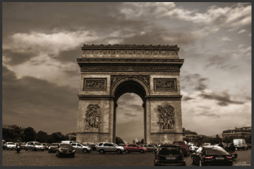 l'arc de triomphe - Paris