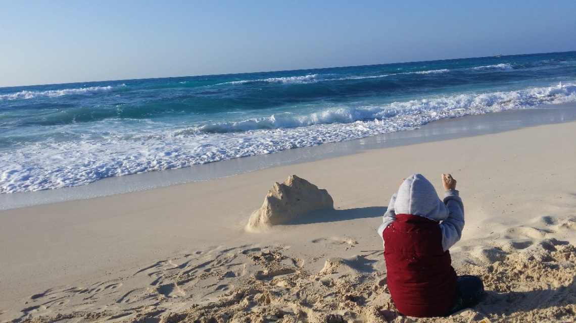 Egypt  - North Coast - grandson 
