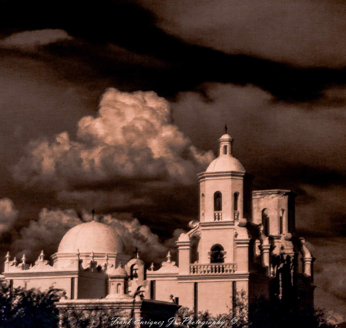 San Xavier del Bac In Tucson Arizona