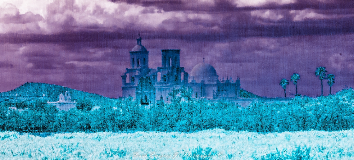 San Xavier del Bac In Tucson Arizona