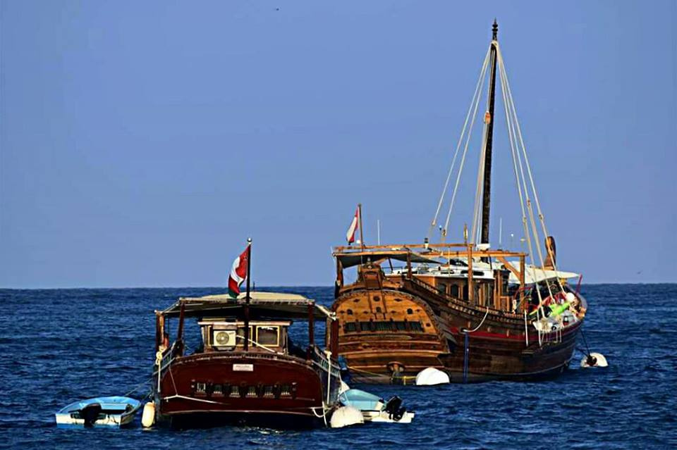 We sail together