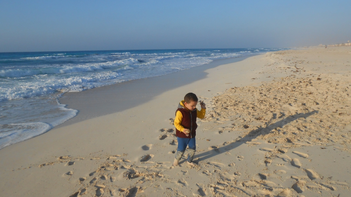 Egypt - North Coast - grandson 